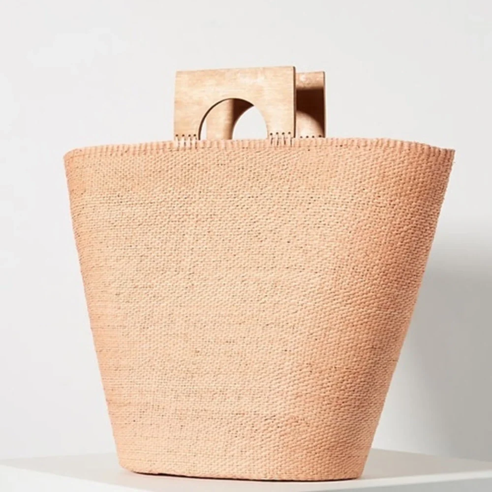 Anthropologie Artesano Straw Tote